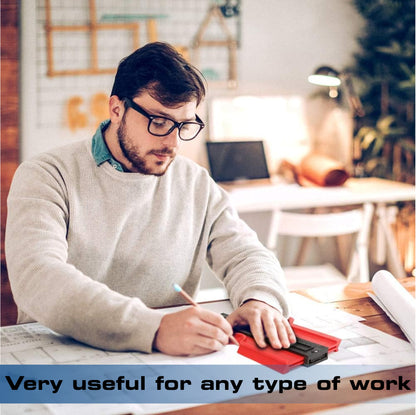 Radial Ruler Contour Gauge Taker Profile Gauge