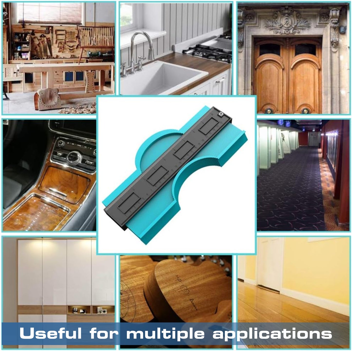 Radial Ruler Contour Gauge Taker Profile Gauge