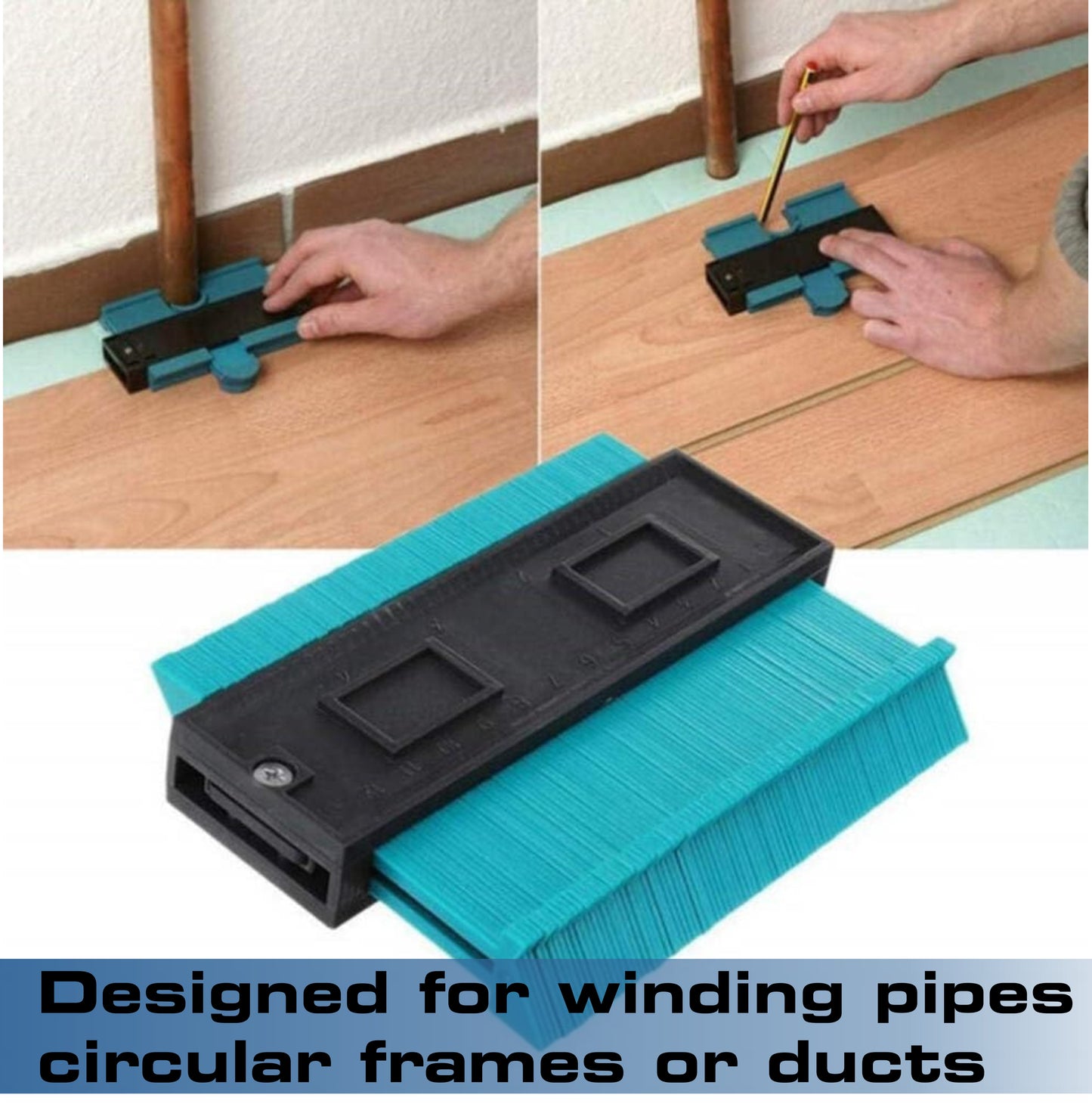 Radial Ruler Contour Gauge Taker Profile Gauge