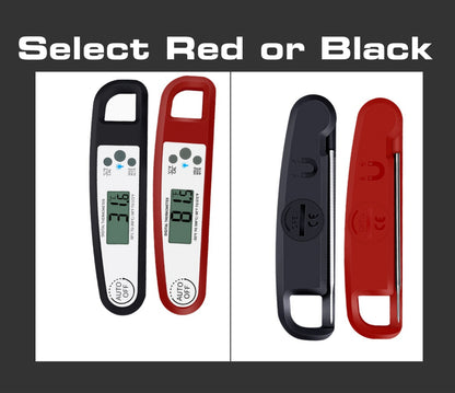 Instant-Read Digital Meat Thermometer, Fast, Accurate & Waterproof for Cooking, Grilling & More