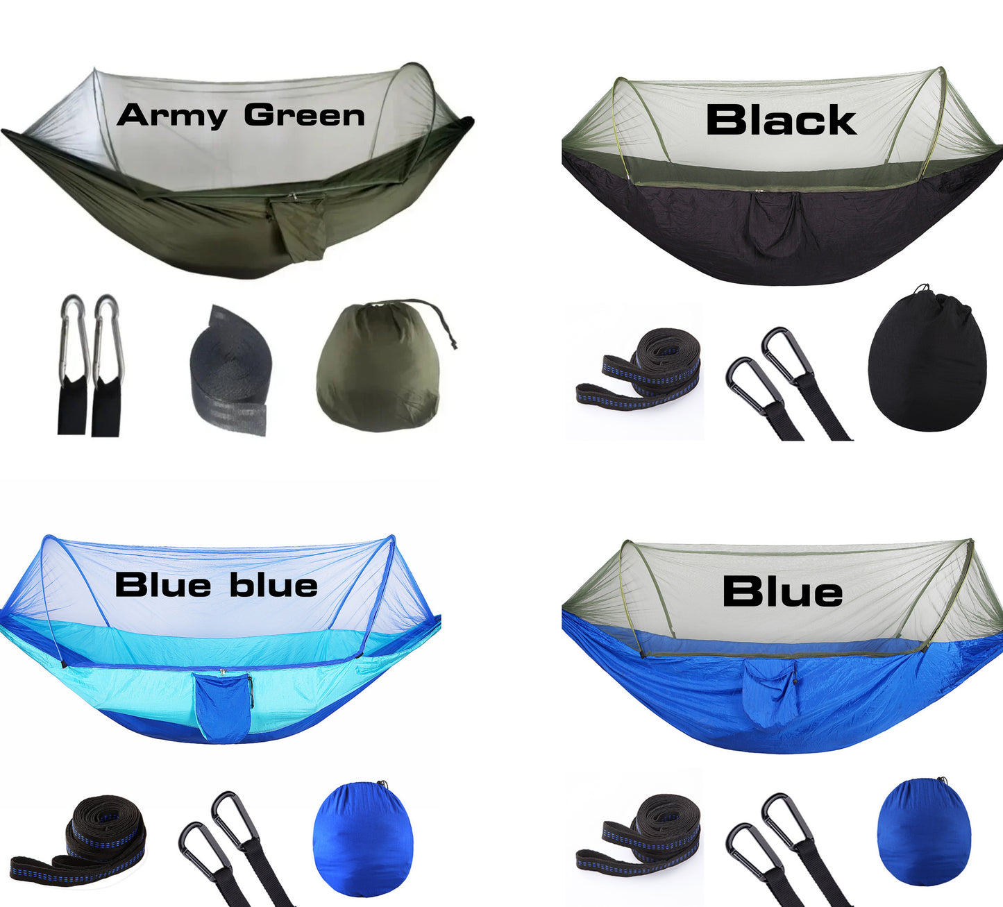 Travel Camping Hammock Ultra-Light With Mosquito Net