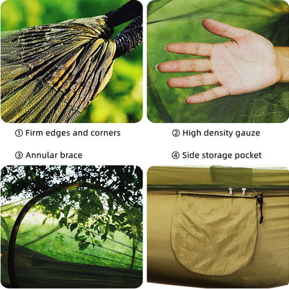 Travel Camping Hammock Ultra-Light With Mosquito Net