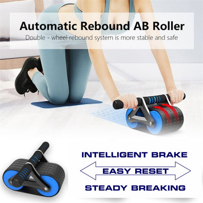 Automatic Rebound Ab Roller Wheel for home and gym Sturdy Core Strength