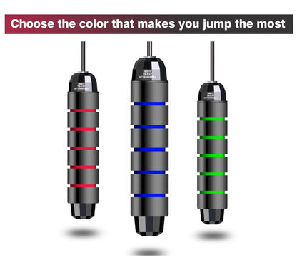 Adjustable Speed Jump Rope with Ball Bearings, Comfortable Grip for All Ages