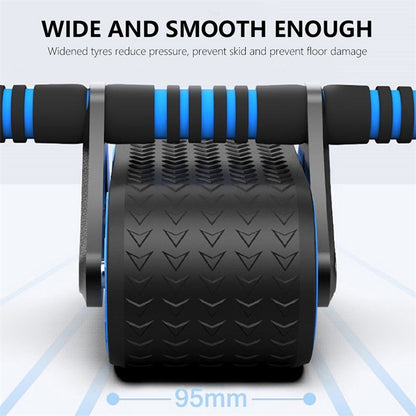Automatic Rebound Ab Roller Wheel for home and gym Sturdy Core Strength