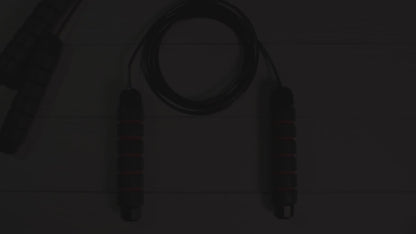 Adjustable Speed Jump Rope with Ball Bearings, Comfortable Grip for All Ages